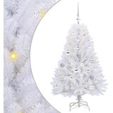  Umjetno božićno drvce s nogom Bijelo 120 cm PVC i čelik | shoptok.hr