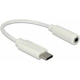 Delock Adapter-AVDIO USB Tip-C - Jack 3,5Ž stereo 14cm bel 65913 | Shoptok.si