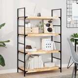  Plutajuće police 4 kom 60x40x4 cm Neobrađeno puno drvo akacije | Shoptok.si