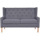  Kauč Dvosjed od Tkanine Sivi | shoptok.hr