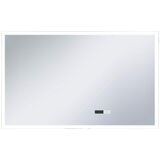  Kupaonsko LED ogledalo sa senzorom na dodir i satom 100 x 60 cm | Eponuda.com