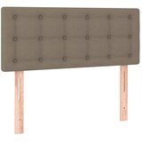  LED uzglavlje smeđesivo 80 x 5 x 78/88 cm od tkanine | shoptok.hr
