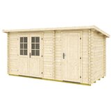 Male kuće Drvena vrtna kućica GLORIA H 445 × 290 cm – bez završnog krovnog pokrova | shoptok.hr