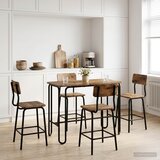  Stol za objedovanje 100 x 50 x 75 cm Konstruirano drvo | shoptok.hr