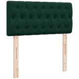  Okvir kreveta s madraca tamnozeleni 100x200cm baršunasti | shoptok.hr