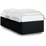 Furnova posteljni okvir brez vzmetnice Črna 90x190cm Tkanina, (21939567) | Shoptok.si