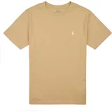 Polo Ralph Lauren Majice s kratkimi rokavi SS CN-TOPS-T-SHIRT Bež