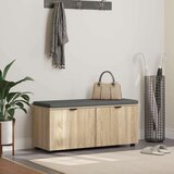  Haldna klop z blazino z vrati Sonoma hrast 100 x 38 x 46 cm, (5000155627) | Shoptok.si