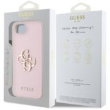 Guess GUHCPSE4PGT4MBP ovitek za iPhone 16e - Grained - roza | Shoptok.si