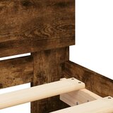  Okvir kreveta s uzglavljem boja hrasta 140x190 cm | shoptok.hr