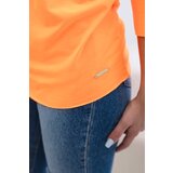 Kesi Women's blouse with a boat neckline orange neon | shoptok.hr
