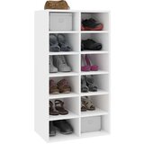 vidaXL stalak za cipele bijeli 54 x 34 x 100,5 cm konstruirano drvo | shoptok.hr