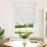 vidaXL Plisirana roleta bijela 80x150 cm širina tkanine 79,4 cm | shoptok.hr