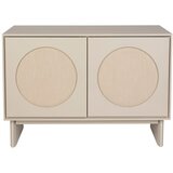 Zuiver Svetlo siva komoda iz masivne akacije 100x70x45 cm Twin – | Shoptok.si