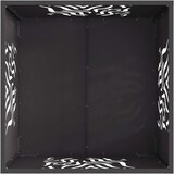 vidaXL Crno Hladno valjani čelik 60 x 60 x 40 cm Izdržljivo Ognjište | shoptok.hr