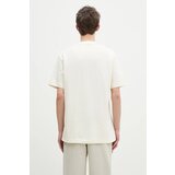 Fred Perry Pamučna majica za muškarce, boja: bež, s aplikacijom, M9827.560 | shoptok.hr