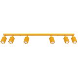 Sollux Lighting Stropna svetilka RAYO 6L rumena, (5000499787) | Shoptok.si