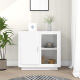 vidaXL komoda bela 80x40x75 cm Cene