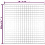  Teška deka plava 200x200 cm 9 kg od tkanine | shoptok.hr