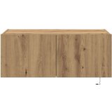 TV omara s LED lučmi artizanalni hrast 80x35x31 cm | Shoptok.si