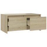  Stolić za kavu boja hrasta 90 x 50 x 41,5 cm konstruirano drvo | shoptok.hr