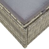  Ležalnik z blazino siv poli ratan - - Siva - 25 - N/A - 2025--Uvoz_4 | Shoptok.si