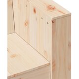  Vrtni dvosjed 134 x 60 x 62 cm od masivne borovine | Shoptok.si