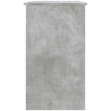  Radni stol siva boja betona 90 x 45 x 76 cm od iverice | shoptok.hr