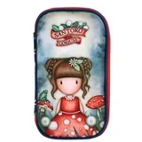 Pernica puna ovalna 1zip 1preklop Little Mushroom Gorjuss 1046GJ23