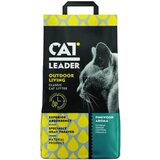 Cat Leader Classic Outdoor Odour Attack Pinewood - grudvajući posip za mačke (5kg) Cene