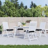 vidaXL Blazine za palete 4 kosi črne 50x50x7 cm oxford tkanina | Shoptok.si