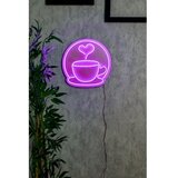 WALLXPERT dekorativna plastična led rasveta coffee cup pink | ePonuda.com