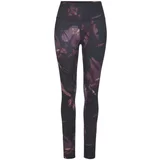 LASCANA ACTIVE Sportske hlače ljubičasta / roza / crna