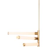 MAYTONI MOD106PL-L28G3K - LED luster na šipci AXIS LED/28W/230V zlatni | Eponuda.com