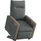 Maison Chic Naslanjač - Relax naslanjač s funkcijo vstajanja temno sivo blago, (22040260) | Shoptok.si