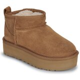 Ugg Polškornji KIDS' CLASSIC ULTRA MINI PLATFORM Kostanjeva Cene