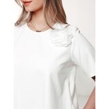 DStreet T-shirt damski BINDA ecru | Shoptok.si