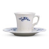 BonBistro Bijeli/plavi porculanski čajni tanjurić ø 12 cm Retro – | shoptok.hr