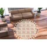 Kayoom PREPROGA Bohist 425 Creme / Khaki 160 cm tkano večbarvno Slike
