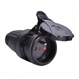 solight P77 - Gumena utičnica za vlažna okruženja 230V/16A IP44 | Eponuda.com