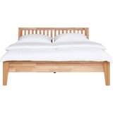 MID.YOU POSTELJA 200 cm x 180 cm , les bukev (jedrovina) | Shoptok.si