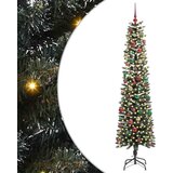 vidaXL Umjetno božićno drvce s stalakom Zelena 58 x 58 x 210 cm | shoptok.hr
