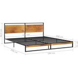  Okvir za krevet metalni 180 x 200 cm | shoptok.hr