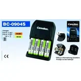 BC-0904 SM, Punjac baterija AA/AAA/9V LED indikator, crni