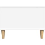  Stolić za kavu bijeli 90 x 50 x 36,5 cm od konstruiranog drva Slike