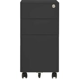 vidaXL Premična arhivska omara antracitna 30x45x59 cm jeklo | Shoptok.si