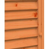  Vrtna Šupa Smeđa 59 x 56 x 113,5 cm Čvrsto drvo jele | shoptok.hr