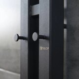  Električni sušač peškira sa termostatom SILOUETTE, 70 W, 120x9 cm, crna, desna | Eponuda.com
