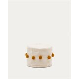 Kave Home Gorčično rumen/bež tabure Manua – | Shoptok.si