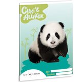 Ars Una slatke životinje - panda bilježnica za 1. razred, A/5 linije | shoptok.hr